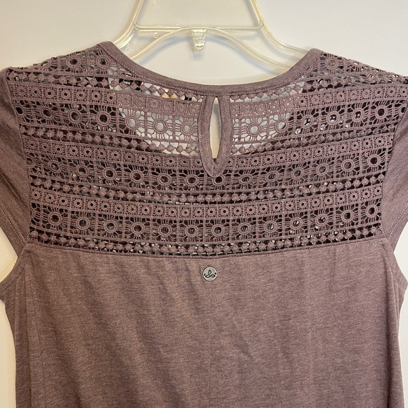 PrAna Day Dream Crochet Dress in Plum Sz M - Picture 3 of 9
